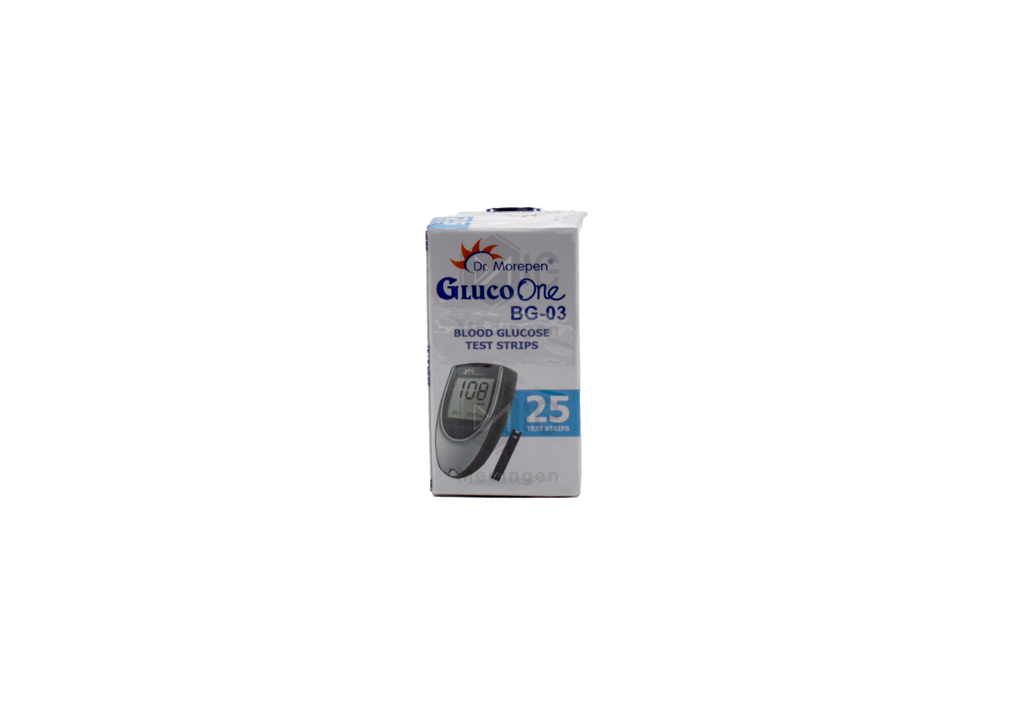 GLUCO ONE BG-03 BLOOD GLUCOSE TEST STRIPS